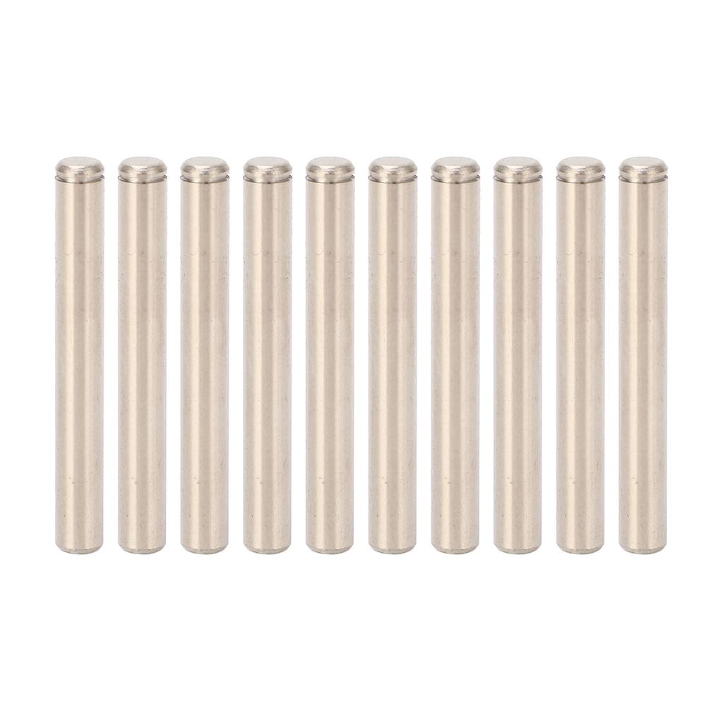 10Pcs RC Motor Shaft Rod Replacement 4mm Diameter Metal RC Car Brushless Motor Shaft Rod for RC Car Boat Airplane