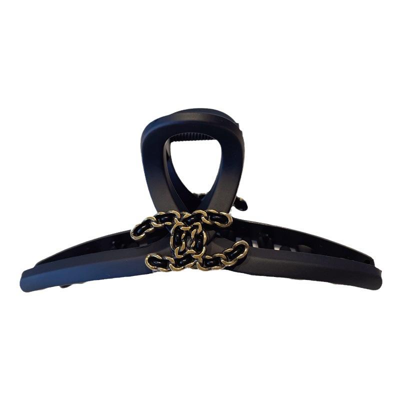 13 cm große Klammer~ Französisch Retro Kleine Duftende Haarklammer Kinderhaarklammer am Hinterkopf Matte Haiklammer