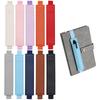1pc PU Leather Pen Loop Holder Elastic Notebook Band Holders Adjustable Pen Sleeve Pencil Pouch Holder Strap For Notebook Binder