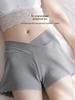 Maternity Ice Silk Leggings: Summer Anti-Exposure Belly Support Shorts