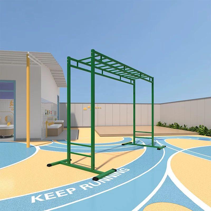 Kids' Adjustable Mobile Climbing Ladder & Pull-up Bar