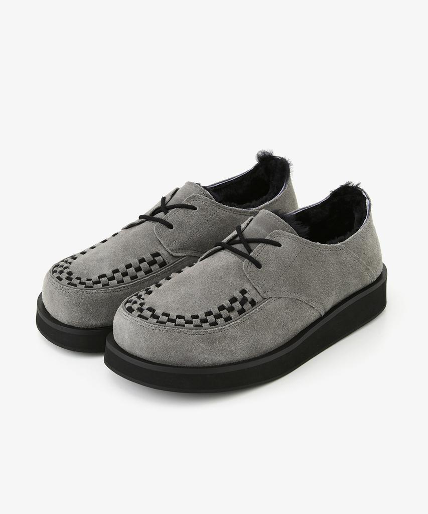 Romantic Move Bowie Winter Shoes R24U001 (Grey Suede)