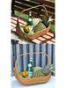 Luxury Outdoor Rattan-Style Picnic & Gift Basket