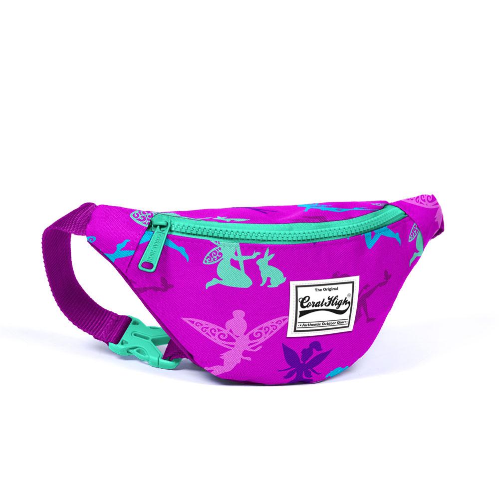 

Темно-розовая поясная сумка Coral High Kids Patterned Dark 22509