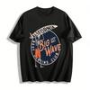 California Big Wave Surfing Club Skeleton Graphic Tee Pure Cotton T-shirt