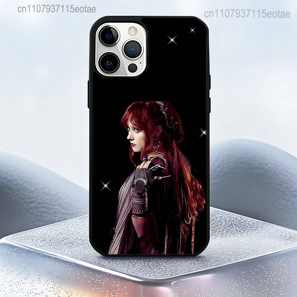 C-Chappell Roan Singer Case For iPhone 17,16,15,14,13,12,11,Pro,Max,Plus,Mini,SE4,E Magnetic Magsafe Wireless Charging