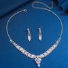 Cross border necklaces, earrings, jewelry sets, banquet dresses, exquisite and versatile bridal accessories