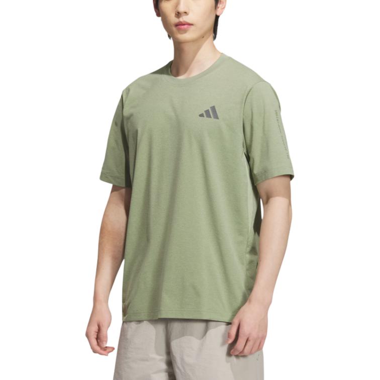 adidas Climacool SS25 Modernes Rundhals-Mode Bequem Vielseitig Kurzarm T-Shirt Herren Tops KB5160