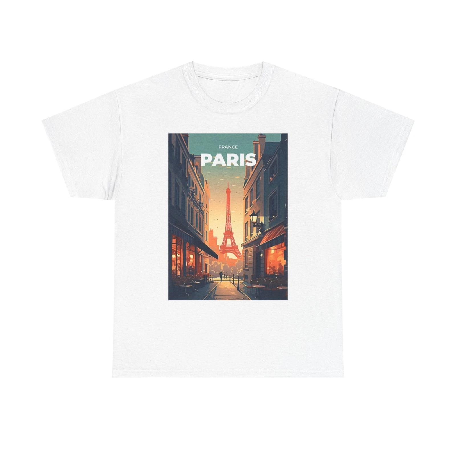 Men s and Women s T-shirts Paris France Graphic XL