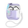 For Airpods 4 Case Magnet Security Lock Cover With Lanyard Full Body Protection Shockproof Earphone Charging Box For Airpods Pro 3 2