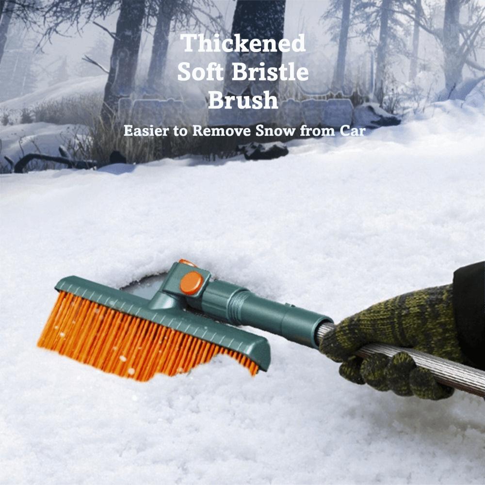 Extendable Snow Brush Retractable Snow Removal Tool Four-in-one Winter Tool Auto Cleaner