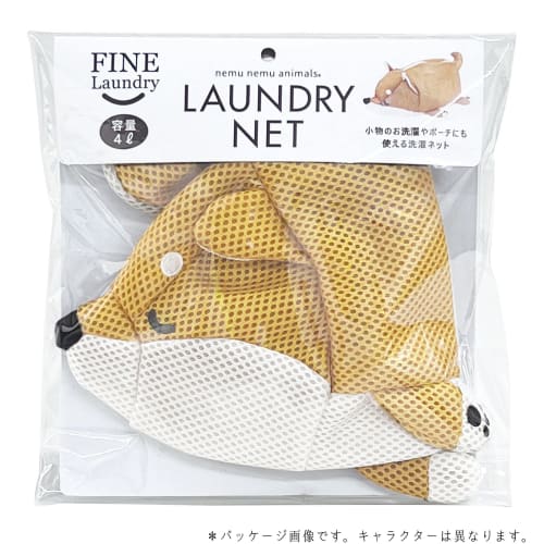 LIV HEART Fine Laundry Clownfish Laundry Net, Large (Approx. 17.5 inches (45 cm) Total Length), Compatible with Drum-Type Washing Machines, 97708-21