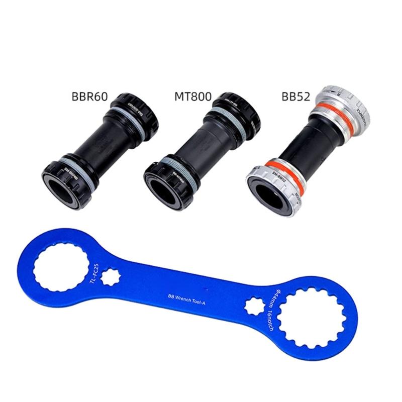 Metal Bike Wrench Bottom Bracket Repair Tool Remover Install
