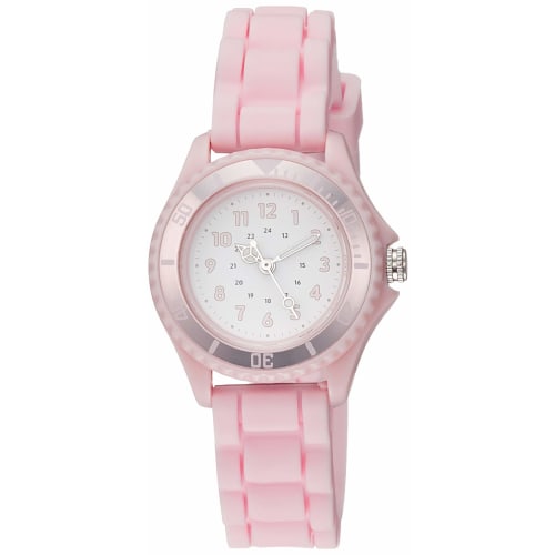 

Fieldwork Analog Watch, Haribo Silicone Strap, White Dial, Pink, Women s, ASD035-11
