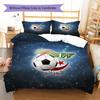 Algeria National Football Team Pattern Bedding,Quilt Set Quilt Cover Pillowcase Home Birthday Gift(1 * duvet cover + 2 * pillowcase, without core)