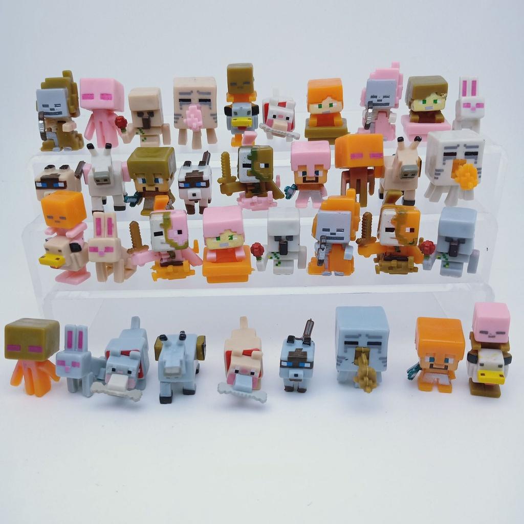 Premium Quality Minecraft Game Surrounding 36pcs Building Block Dolls Cake Decorations 4/36pcs