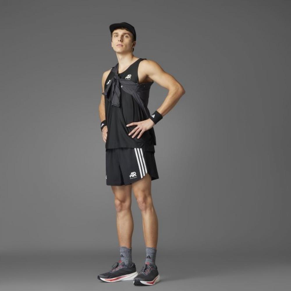 

Adidas Mens Runners Climacool Shorts Running Marathon Shorts Black AXL5(105)