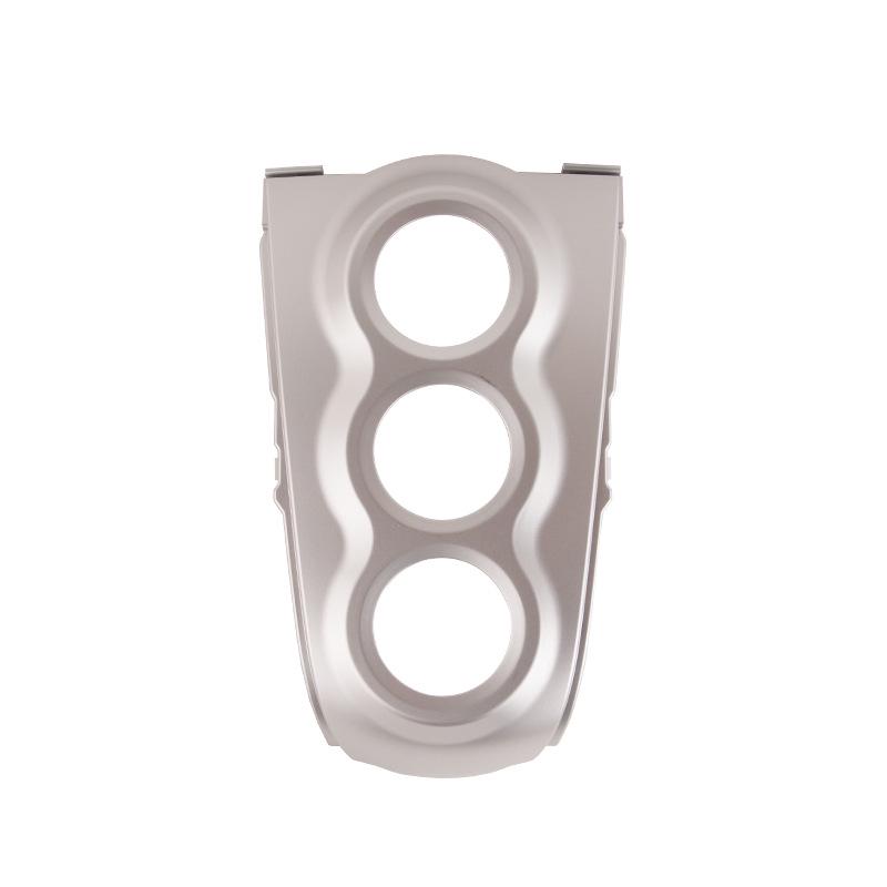 

Декоративна накладка на панель керування кондиціонером для Toyota Yaris 2008-2013 (Модель: 55406-0D300-B0) срібний