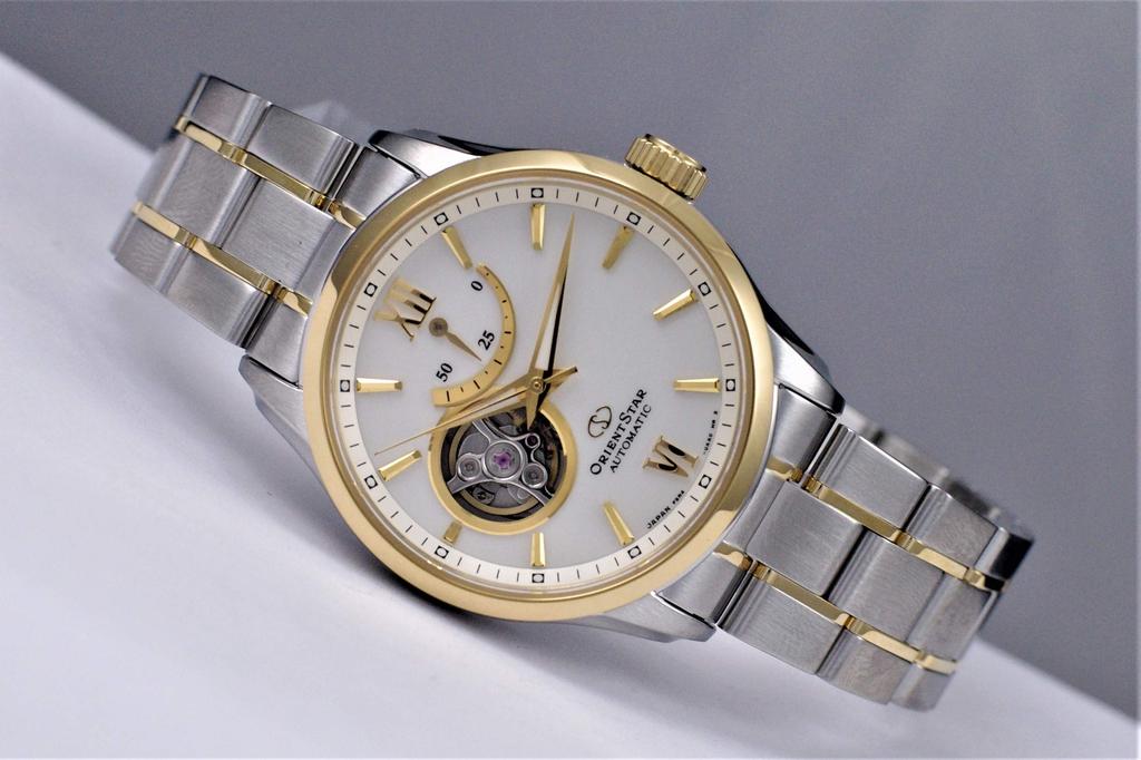 ORIENT STAR RE-AT0004S00B Automatic Semi-Skeleton Watch