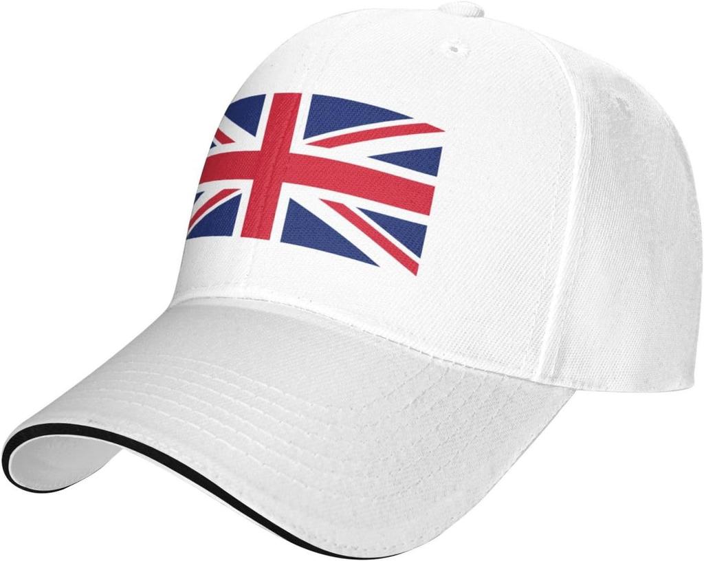 United Kingdom UK Flag Snapback Cap Funny Casquette Adjustable Baseballcaps Unisex Sports Cap
