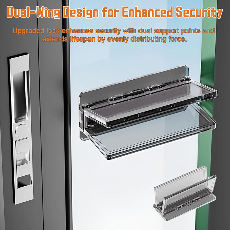 Child Safety Window Limit Lock Home Baby Security Protection For Prevent Open Window Self-adhesive Sliding Sash Stopper