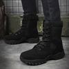 Military Boots Men's Outdoor Field Training High-top Tactical Boots Desert Jungle Training Combat Boots Men's Shoes