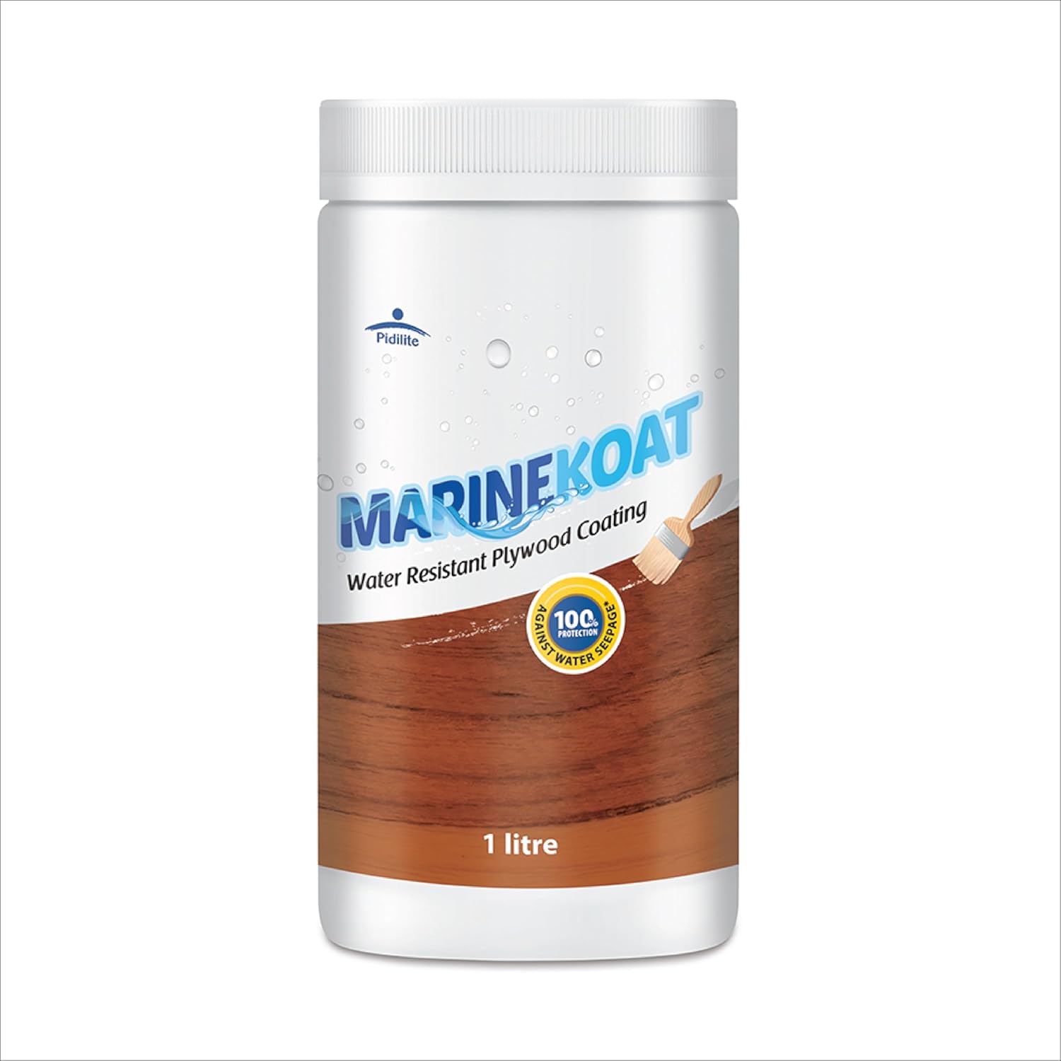 

Pidilite Marinekoat Водостойкое Покрытие для Дерева 1 л Влагозащита Для Мебели Шкафов Внутренних Деревянных Поверхностей