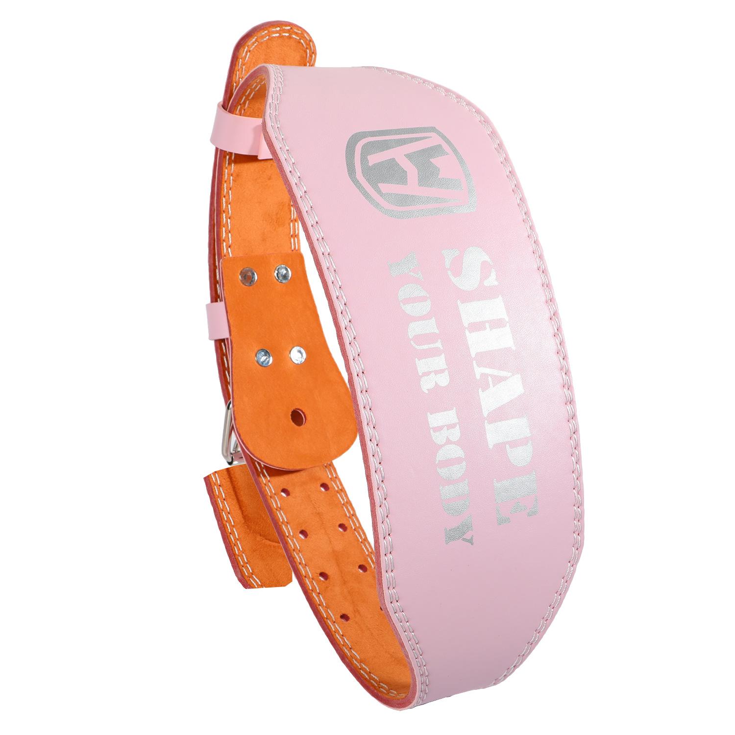 

Пояс для силовых тренировок из искусственной кожи унисекс для приседаний и становой тяги - поддерживает талию и живот XS [Waist: 60-86cm]