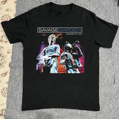 Savage Garden Band CHAINED TO YOU Pánské/Dámské Tričko Plná Velikost S-5XL