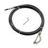 Adjustable Drain Cleaning Snake Corrosions Resistant Drain Auger Chain Cleaner Drain Cleaner With Connector Clog Tool M4YD