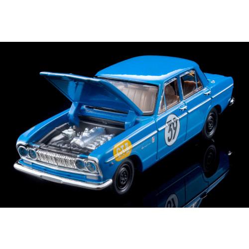 Tomytec Tomica Limited Vintage LV-213a Prince Skyline GT 2nd Japan Grand Prix #39 Blue Finished Model 332862