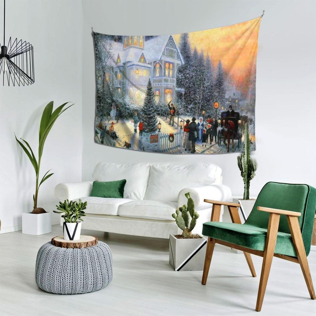 Christmas Tapestry Game Large Wall Hanging Decoration Room Decoration Bohemian Decoration Tapestry Wall Hanging