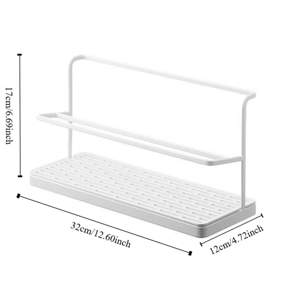 Removable Coffee Cup Drain Holder Double Layer Mug Organizer Durable Bottle Drying Rack  Home