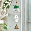 Japanese Wooden Wind Chimes Wooden Door Bell Home Decor Doorbell Entrance Door Bells Hanging Pendants Wireless Jingle Bell