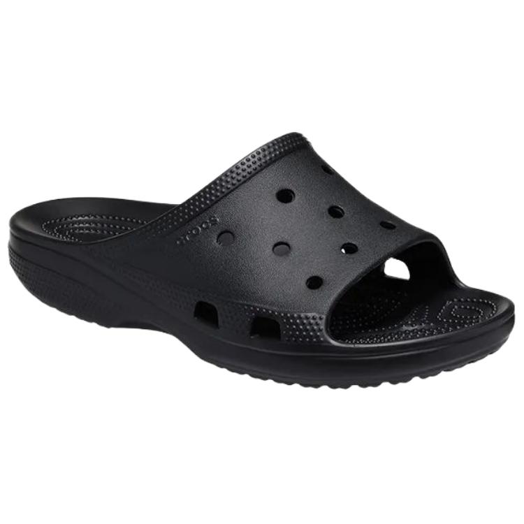 Crocs Classic Comfortable EVA Slip-On Sandals Women Footwear Black 211730-001