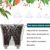 40 Pieces Upgraded Cone Flower Pot Hole Mesh Pad DIY Planter Bottom Grid Mat Mesh Hole Screens for Keeping Soil from Flowing- Breathable