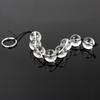 BDSM Crystal Glass Backcourt Pull Beads Ice Beads Anal Plug For Men Outgoing Dilator Adult Sex Toy For Gay Adult Supplies