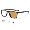Photochromic Myopia Glasses Blue Light Blocking Sports Nearsighted Eyeglasses Color-Changing Optical Computer Eyewear 0 To 4.0