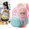 Cartoon Kids School Backpack With Breathable Oxford Fabric For Preschool Children