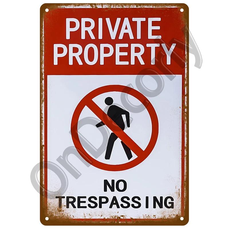 Beware Metal Signs Vintage Plaque Warning Danger Tin Signs Plate Home Wall Decor For Bar Club Man Cave Art Painting Poster Gift