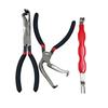 Electrical Disconnect Pliers with Ergonomic Handle Portable 60-Degree Bend Electrical Connector Disconnect Pliers Automotive Tools