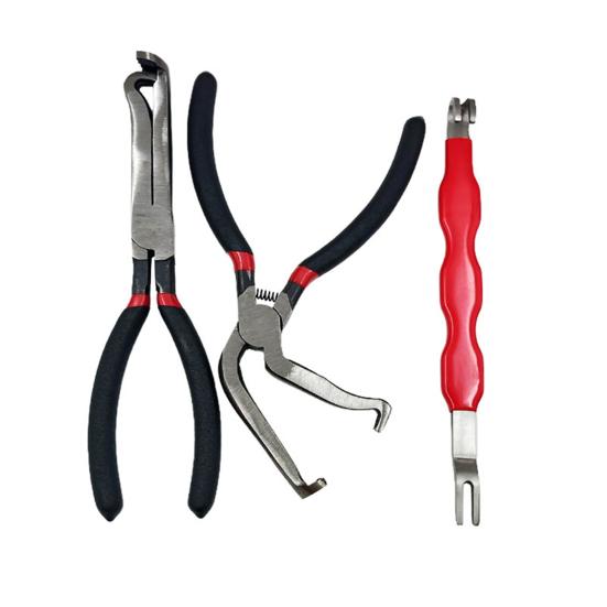 Electrical Disconnect Pliers with Ergonomic Handle Portable 60-Degree Bend Electrical Connector Disconnect Pliers Automotive Tools