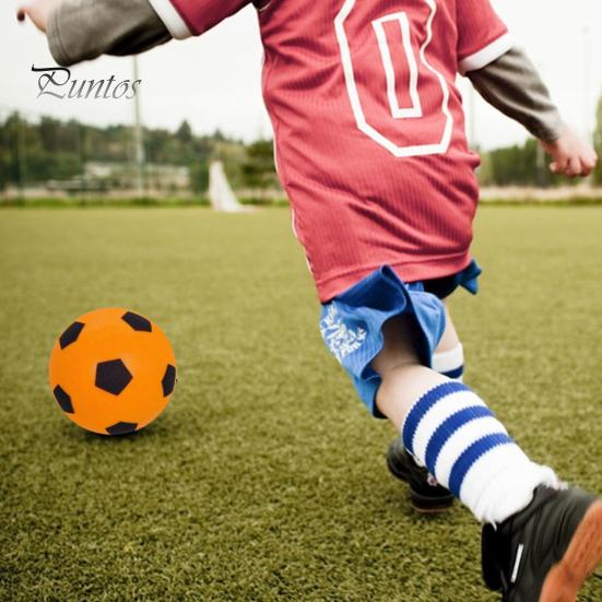 Soft Touch Silent Football Indoor Training Ball Elastic Playtime Foam Soccer Long-lasting Quiet Sports Gear for Children Safe Equipment For Kids