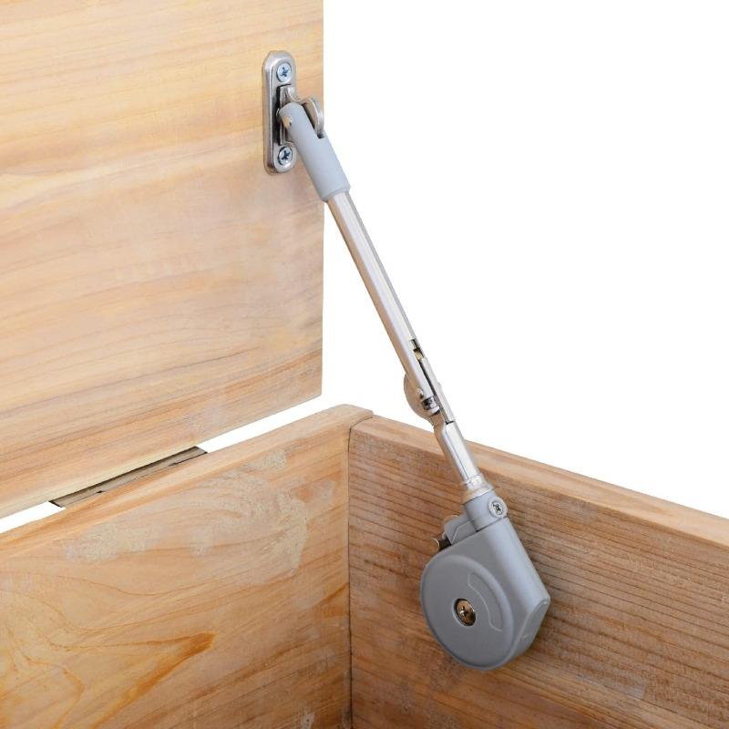 

Lid Stay 105 Degree Open with Soft Close, Lid Support for Toy Box and Upward Top-Opening Flap Doors, Easy to Install