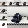 Street Dance Hat With Check Patterns And Letter Design For Summer Casual Style