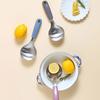 Surfinia Mini-Servierlöffel aus Edelstahl mit pastellfarbenem Griff