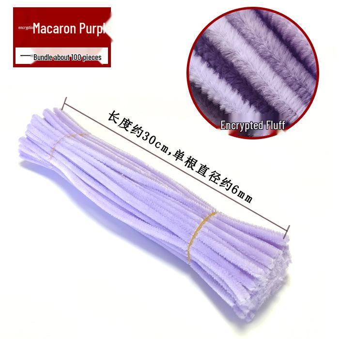 Super Dense Velvet Chenille Stems Sunflower Bouquet DIY Kit with Eco-Friendly Pipe Cleaners