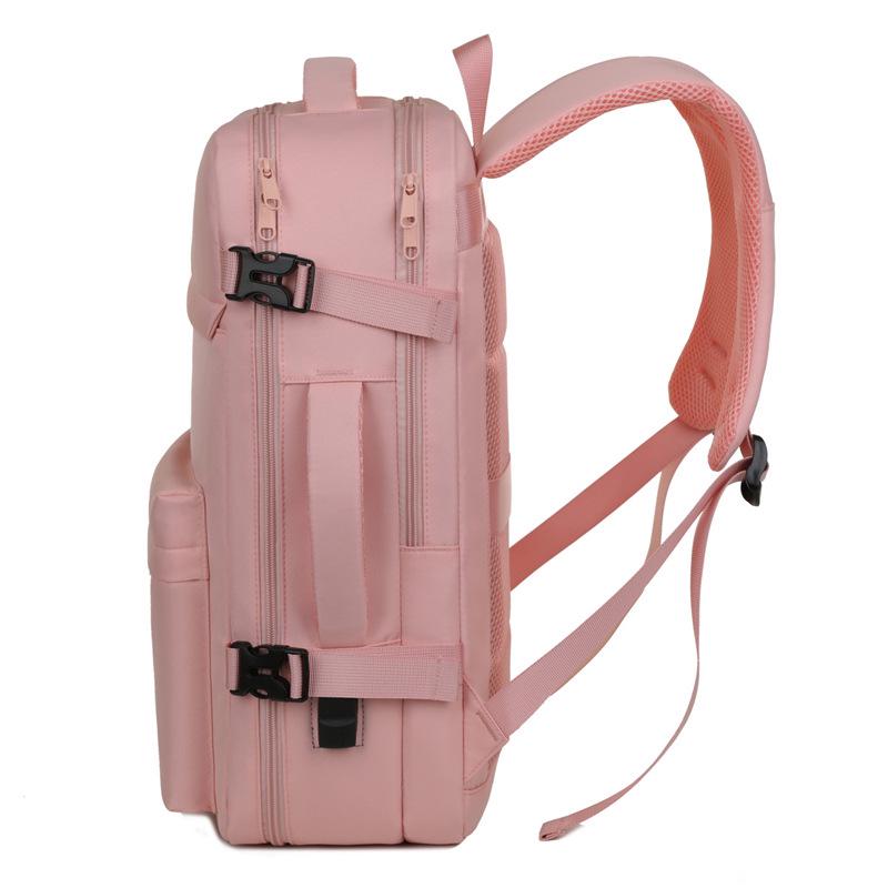 Versatile Large Capacity Travel Backpack & Trolley Bag - Perfect for Business, Commuting, and Laptop Storage