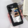 For Tecno Camon 20 Pro 4G 5G Phone Cases Cute Design Matte Silicone Shockproof Black Cover For Tecno Camon20 20Pro Bumper Capa