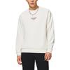 Li-Ning Wade Series Logo Print Long Sleeve Pullover Sweatshirt Men Tops White AWDSC41-8